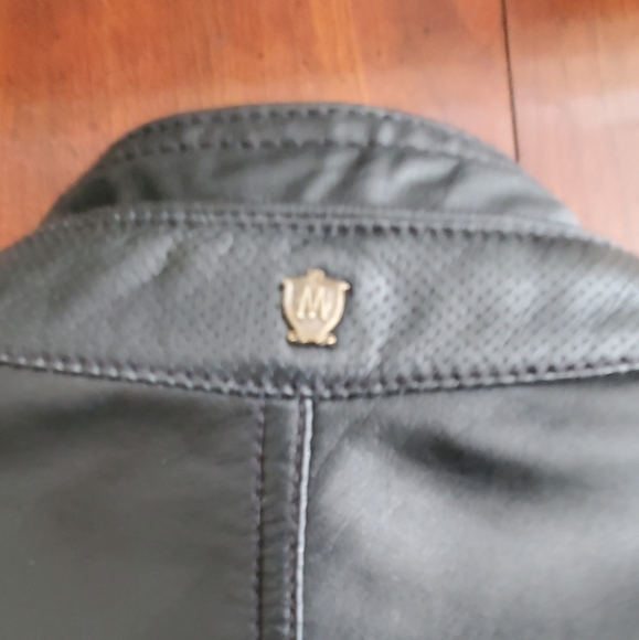 Black leather jacket - Picture 2 of 6